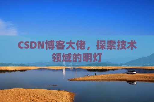 CSDN博客大佬，探索技术领域的明灯